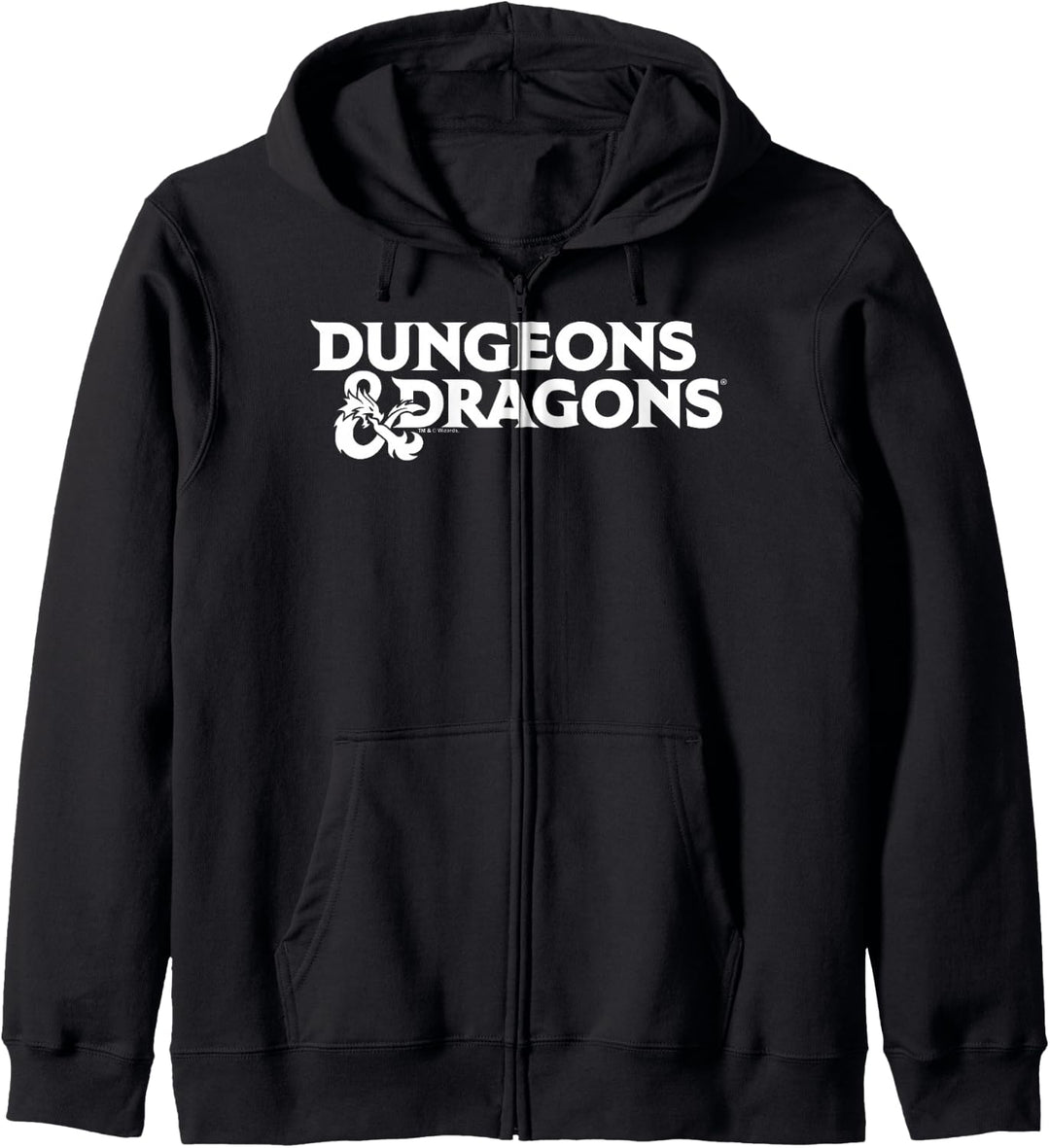 Dungeons &amp; Dragons Flat Logo Kapuzenjacke