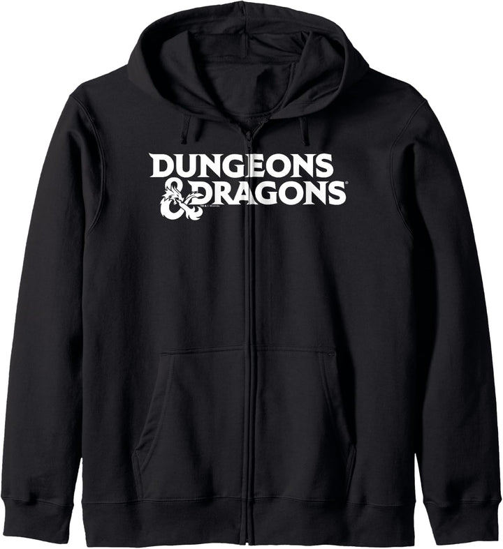 Dungeons &amp; Dragons Flat Logo Kapuzenjacke