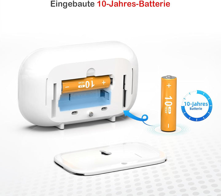 Kohlenmonoxid Melder 10 Jahre Sensor und Batterielebensdauer, CO Melder CO-Warnmelder mit Display un