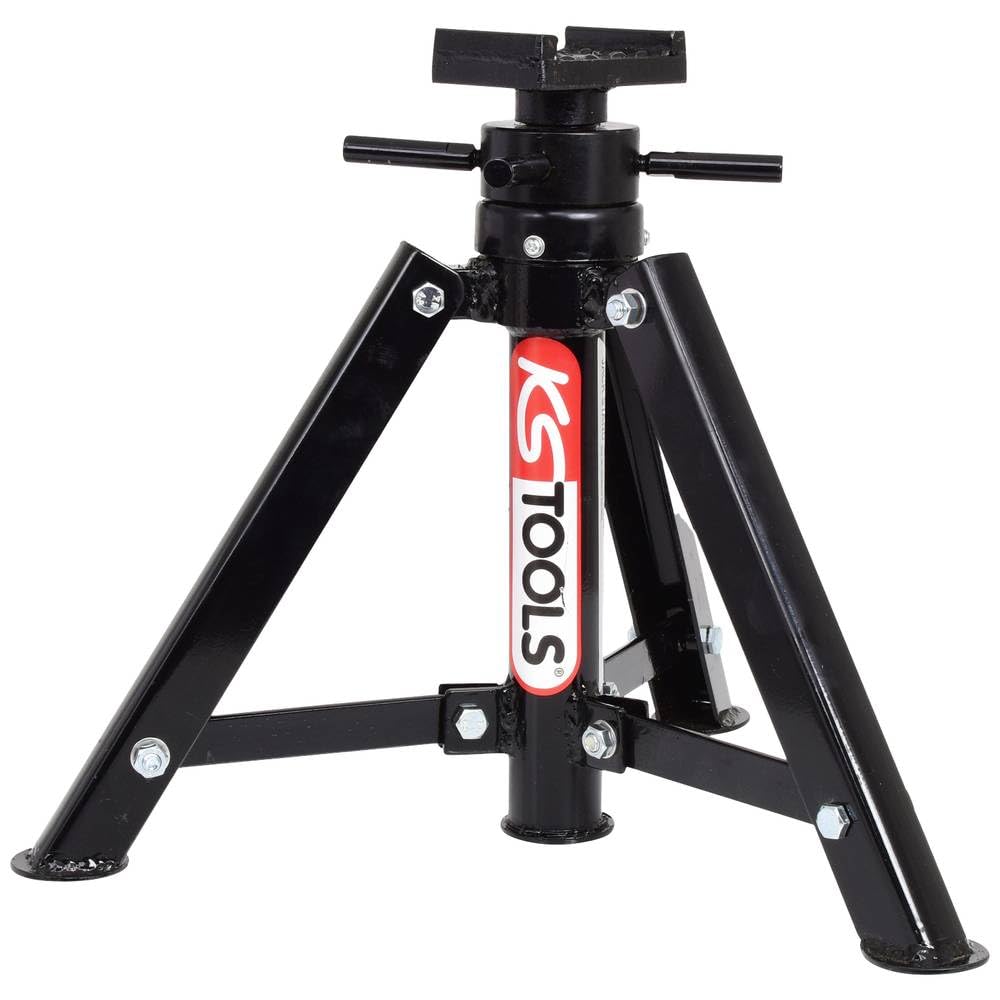 KS Tools 160.0441 Stahl-Spindel-Unterstellbock, 12t, 456-710mm
