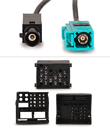 Erisin BM6M Verlängerungskabel für BMW 3er E46 5er E39 X5 E53 M3 M5 E38 Autoradio (inkl. Fakra Radio