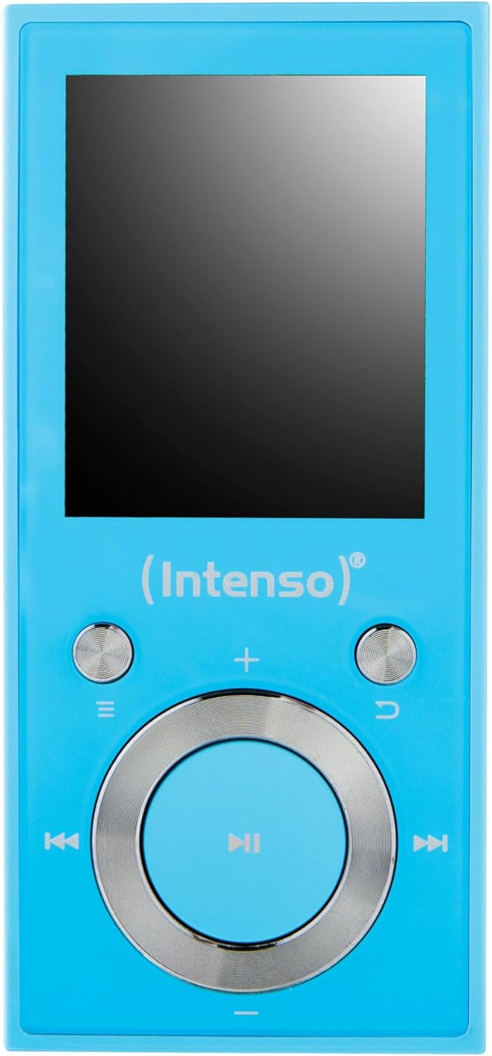 Intenso MP3 Player Video Scooter 1,8 Zoll Bluetooth blau blau 16GB Single, blau 16GB Single