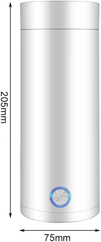 Reise Wasserkocher,400ml Tragbarer Wasserkocher,Tragbarer Elektrischer Wasserkocher, Automatische Ab