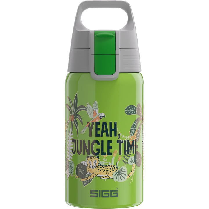 SIGG - Edelstahl Trinkflasche Kinder - Shield One - Für Kohlensäurehaltige Getränke Geeignet - Ausla