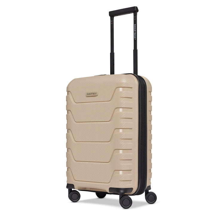 Smartbox Kabinenkoffer Erweiterbar 37x23x55 cm, 42–48L Handgepäck Koffer, Leichter Hartschalen Troll