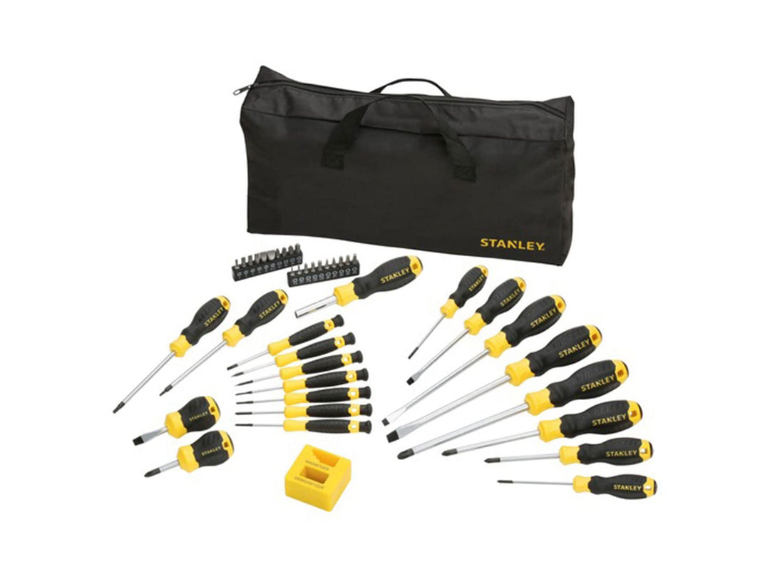 Stanley Schraubendreher-Set (42-tlg. mit 20 Bits mit Nylontasche) STHT0-62113 1 Multi-colour, 1 Mult