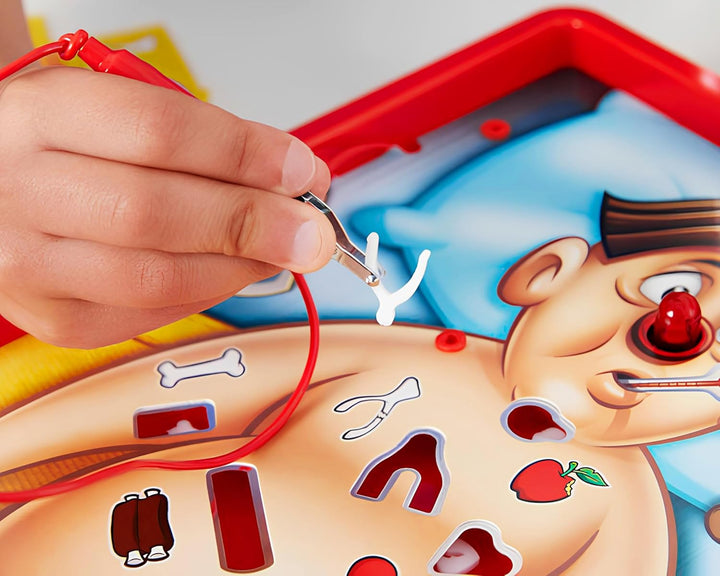 Ersatzteil-Set kompatibel mit Allegro Chirurgo für Hasbro Brettspiel 12 Ersatzteile für Reparatur un
