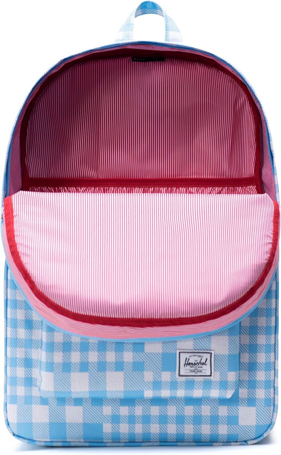 Herschel Unisex-Erwachsene Heritage Rucksack, Gingham Alaskan Blue, Classic 21.5L, Gingham Alaskan B