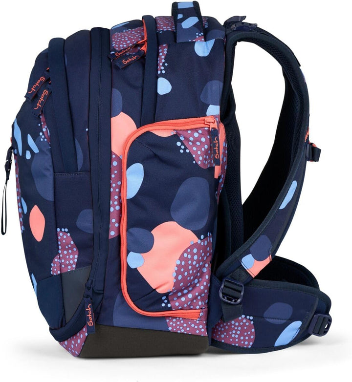 Satch Match Schulrucksack Set 3tlg. inkl. Schlamperbox und Sportbeutel Coral Reef, Coral Reef