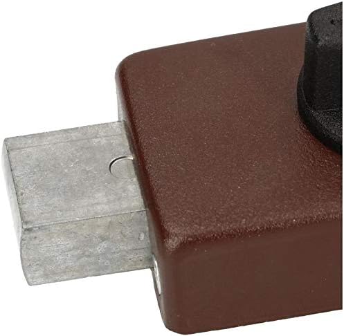 KOTARBAU® Zusatzschloss 50/60 mm 3 Farben Kastenschloss Türzusatzschloss Türschloss Schloss Drehknau