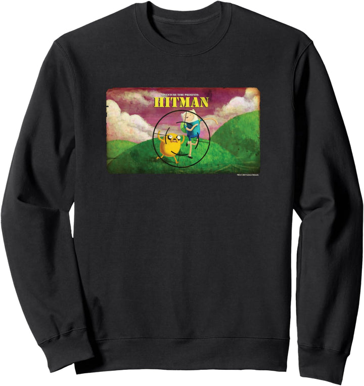 Adventure Time Hitman Card Sweatshirt