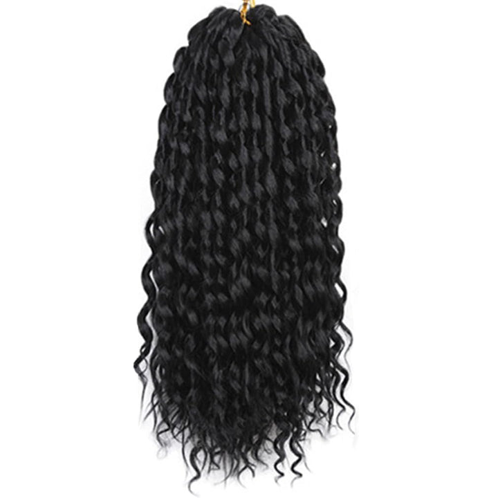 5 Packs Passion Twist Crochet Braid Hair 16" Deep Wave Crochet Hair for Women Long Water Wave Croche