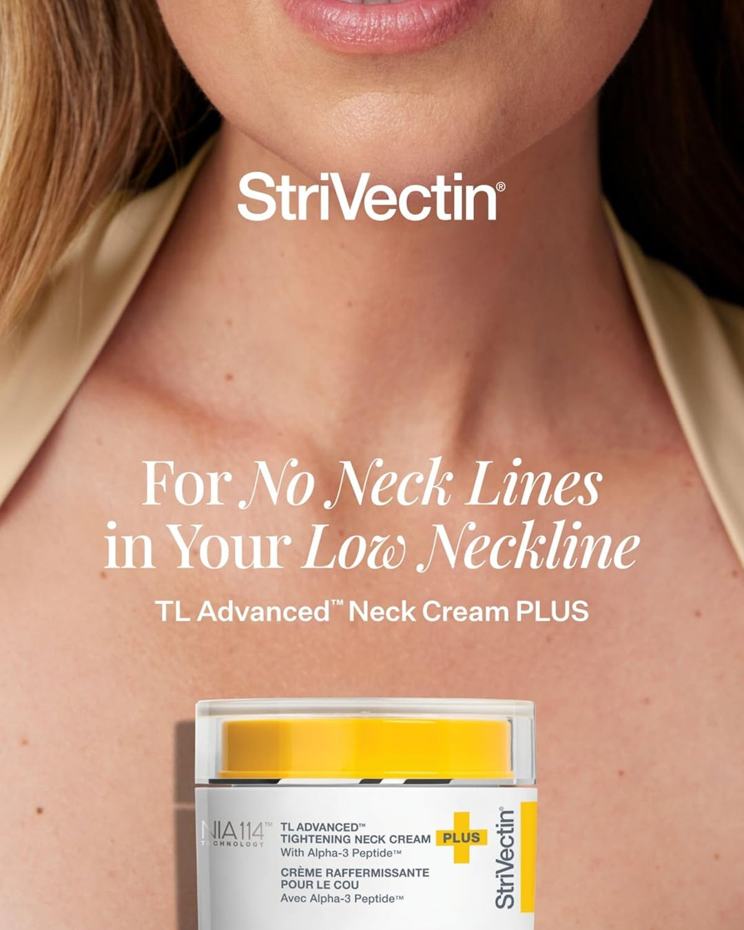 StriVectin TL Advanced™ Tightening Neck Cream PLUS, 1.0 oz for Tightening and Firming Neck & Décolle