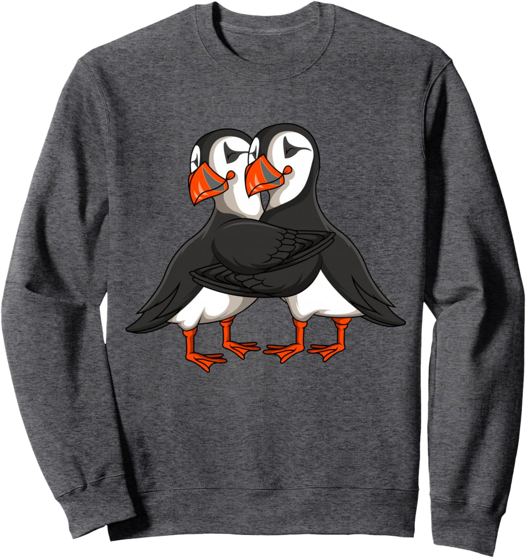 Puffin Papageitaucher Mädchen Kinder Sweatshirt