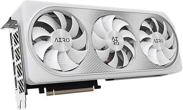 Gigabyte GeForce RTX 4070 SUPER AERO OC Grafikkarte - 2565MHz Core, 12GB GDDR6X 21000MHz 192-Bit Spe