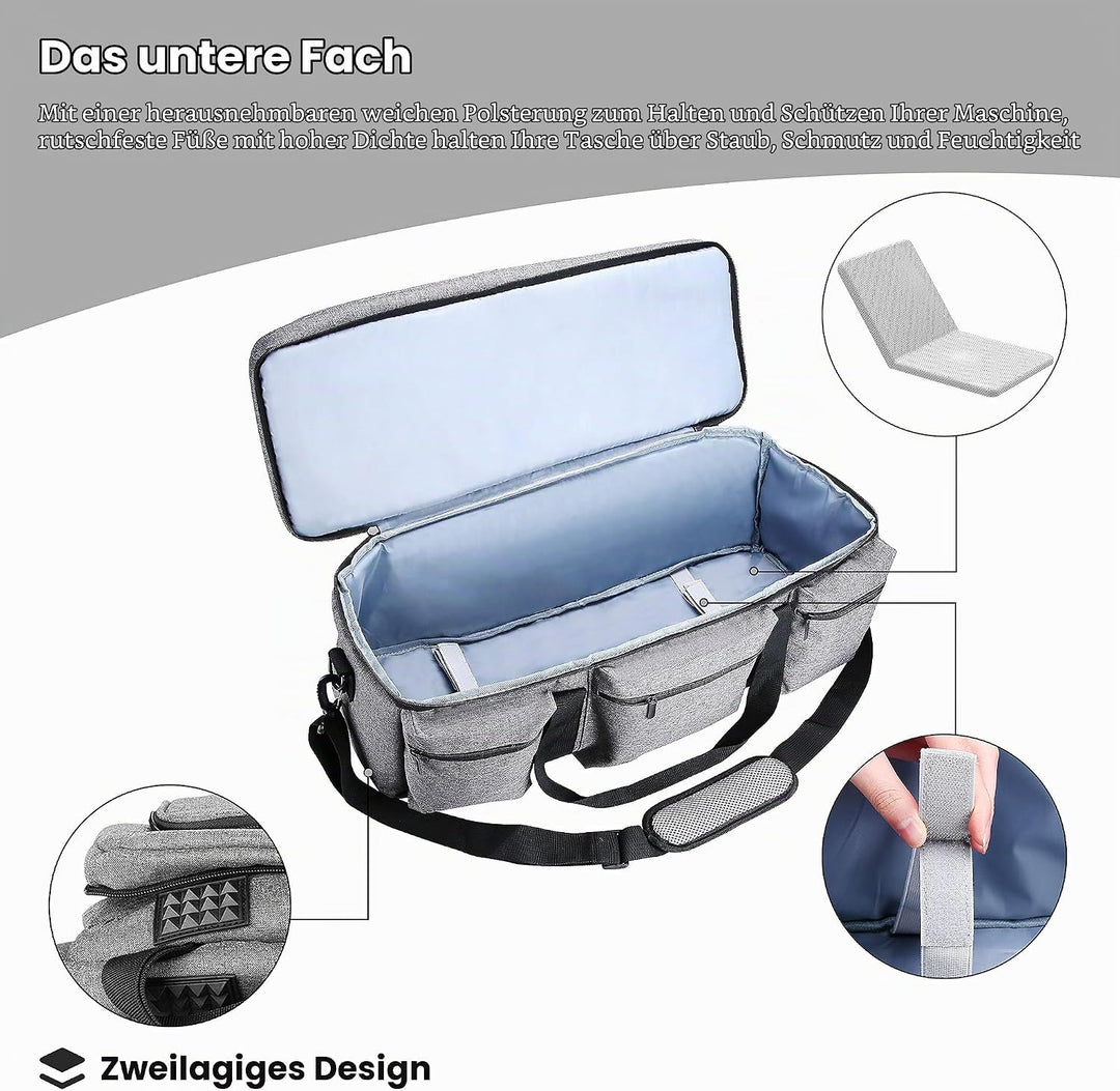 ProCase Tasche für Cricut Maker 3 Explore 3 Explore Air 2/Air Silhouette Cameo 4/3 Plotter Bag Robus
