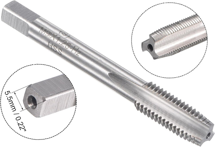sourcing map Gewindebohrer Schneideisen Set M9 x 1,25mm, Gewindeschneider Schneideisen Set mit Legie