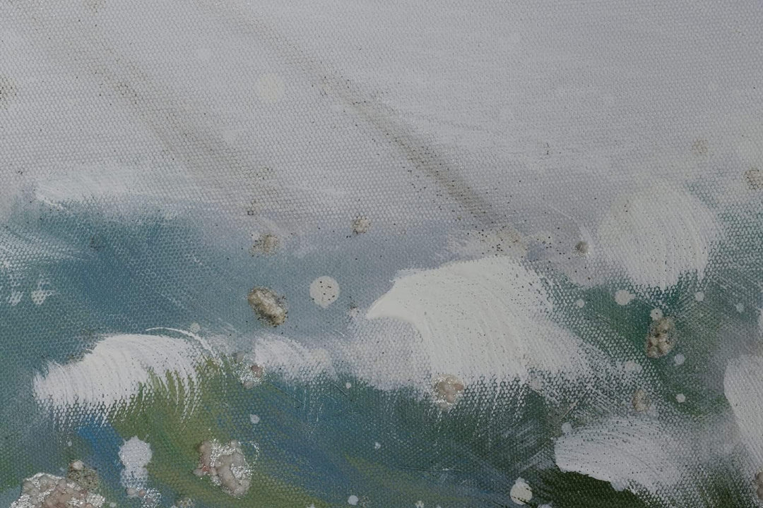 KunstLoft Leinwandbild | 100% HANDGEMALT | 150x50cm | Gemälde &