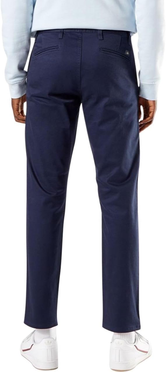 Dockers Herren Alpha Original Khaki Slim Hose 40W / 34L Blue (Stretch/Pembroke), 40W / 34L Blue (Str