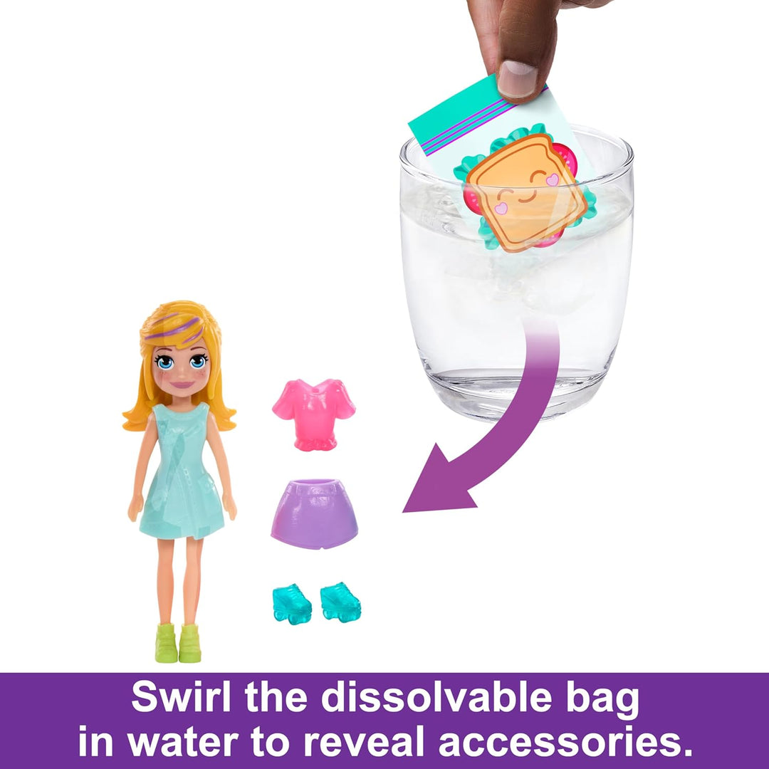 Polly Pocket Fashion Reveal Closet Spielset für Mädchen ab 4 Jahren