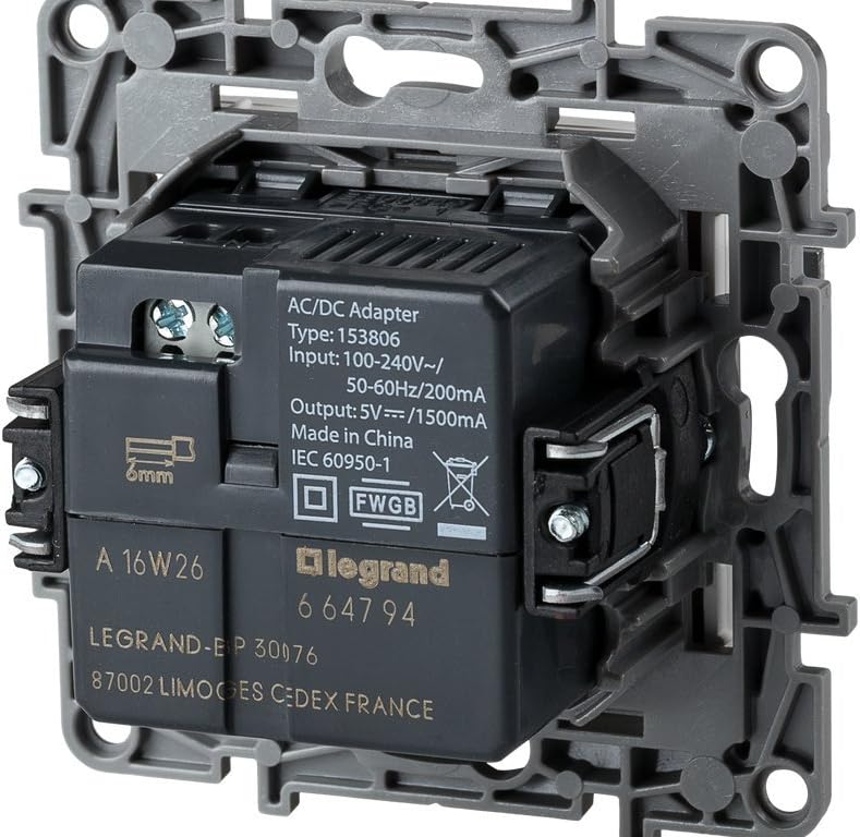 Legrand 448396634 Doppel USB Ladegerät