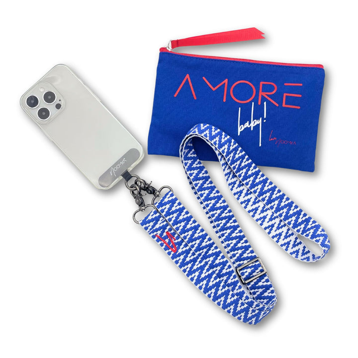 NOOMYA breite Handykette – Handyband universal zum Umhängen mit Adapter, Handy Band verstellbar & ab