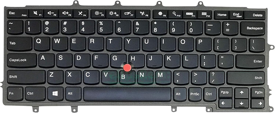TellusRem ersatztastatur US Nicht Hintergrundbeleuchtung für Lenovo Thinkpad X230s X240 X240S X240I