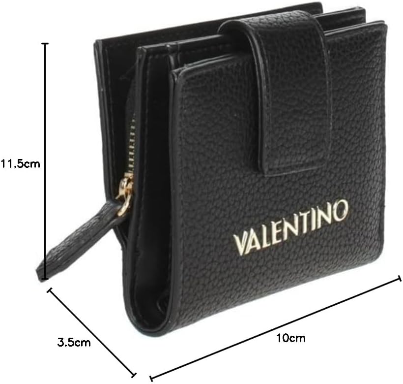 Valentino Damen 5a8-alexia Reisezubehör-Brieftasche TALLA UNICA Nero, TALLA UNICA Nero
