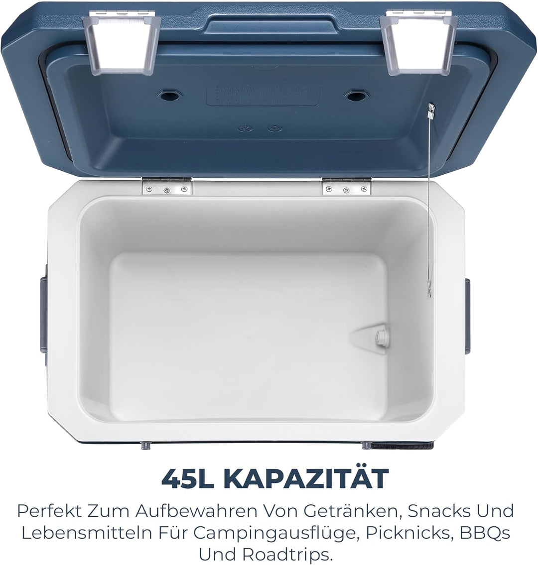 Subcold MOBI Rollkühlbox - Isolierte Kühlbox auf Rollen mit Griffen und Ablauf | Eiskühler für Reise