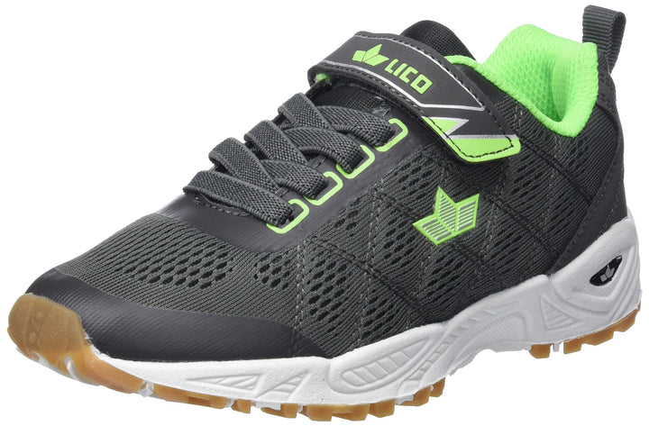 Lico Unisex Kinder Jackie Vs Sneaker, 27 EU Grau Lemon
