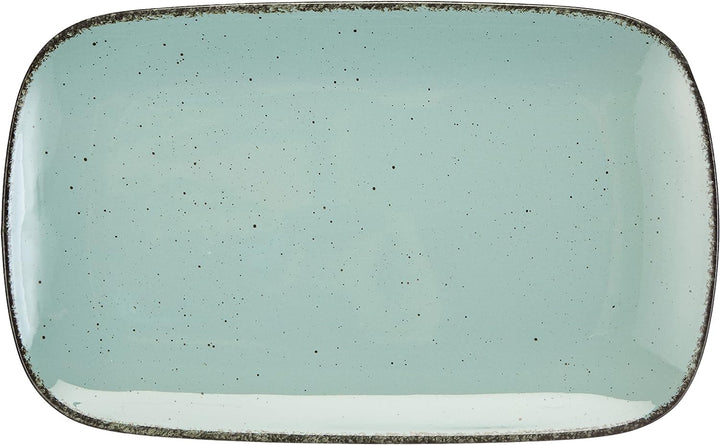 Ritzenhoff & Breker Servierplatten-Set Casa, 2-teilg, 24x15,5 cm und 33x20 cm, Blau Platten Blau, Pl