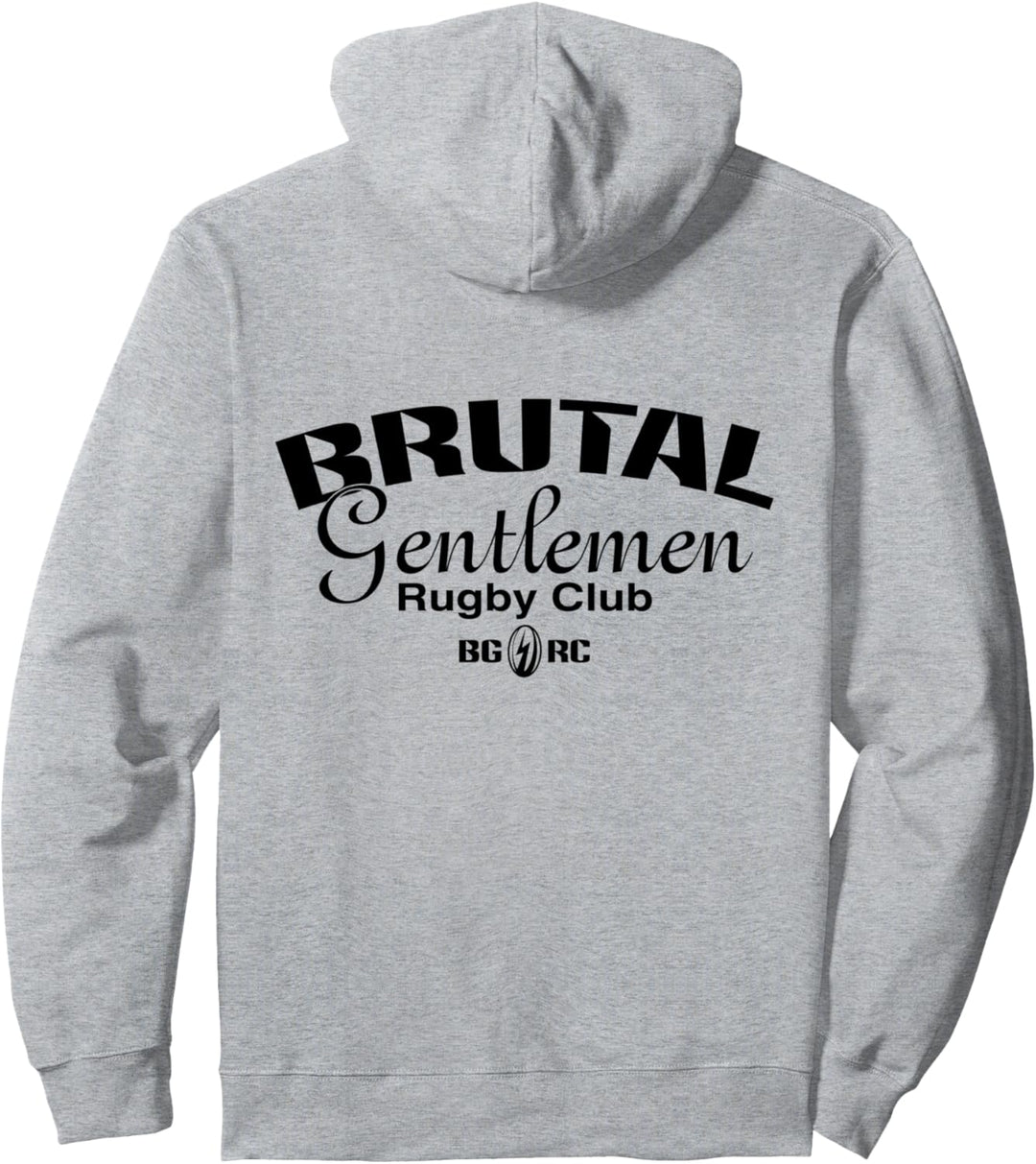 Brutal Gentlemen Rugby Club Doppelseitig Brutal Pullover Hoodie