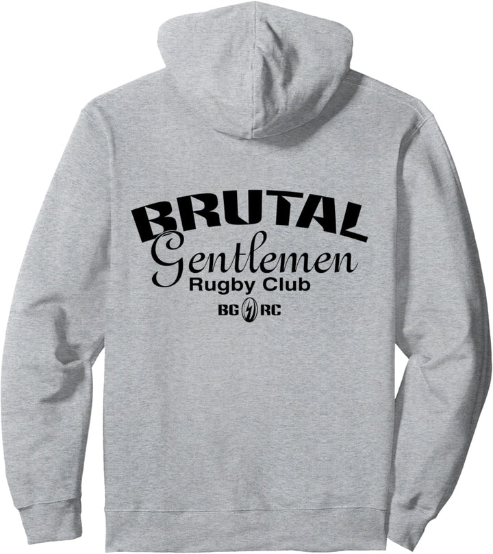 Brutal Gentlemen Rugby Club Doppelseitig Brutal Pullover Hoodie