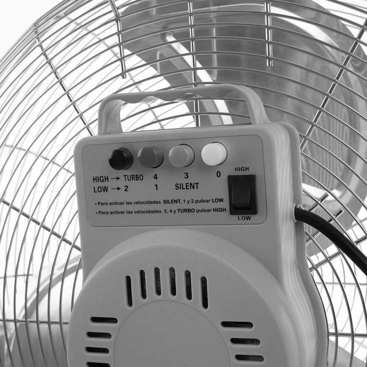 Orbegozo PW 1445 - Industrieller Ventilator Power Fan, 6 Geschwindigkeiten, Tragegriff, Sicherheitsg