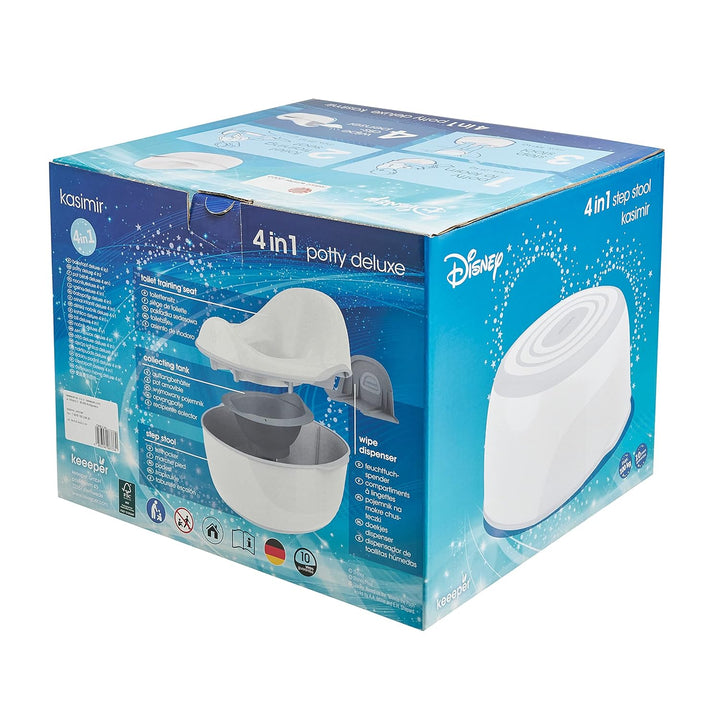 keeeper Winnie Babytopf deluxe 4in1, Töpfchen + Toilettensitz + Hocker + Feuchttuchspender, Ab ca. 1
