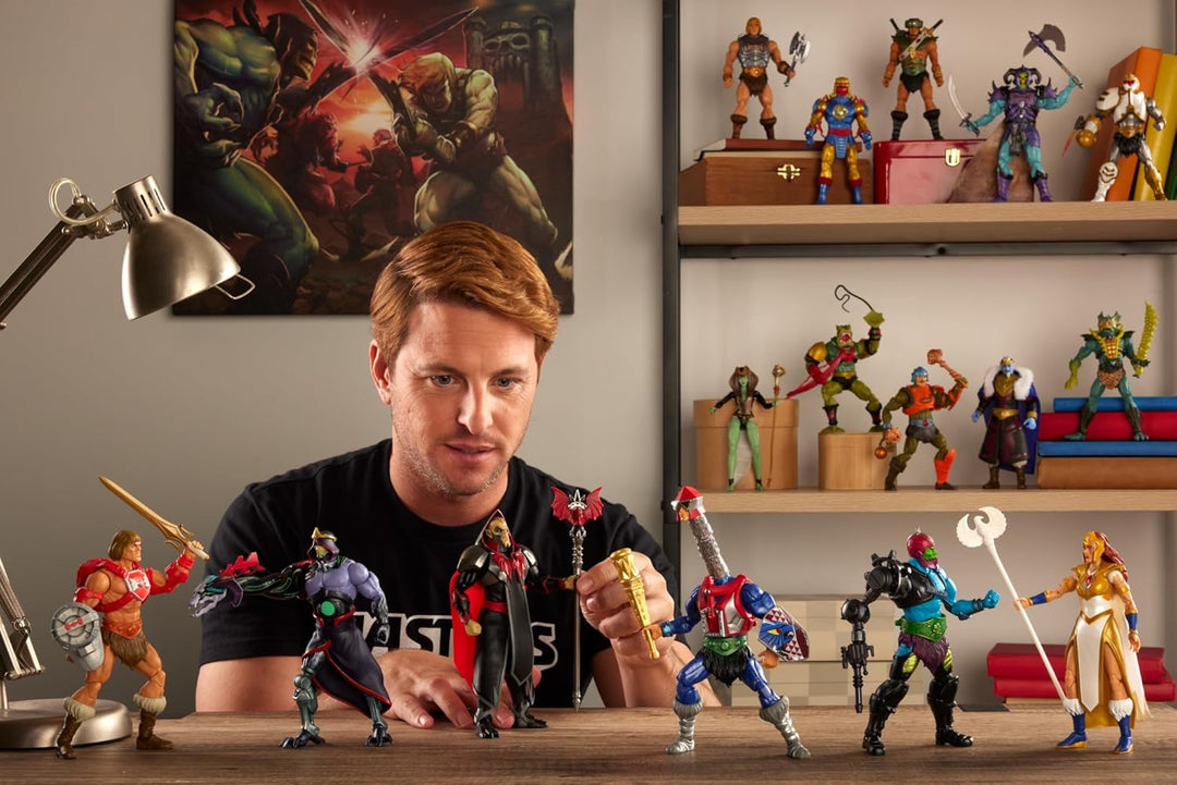 Masters of The Universe Masterverse Actionfigur, Deluxe-Sammelfigur mit 30 beweglichen Gelenken, aus