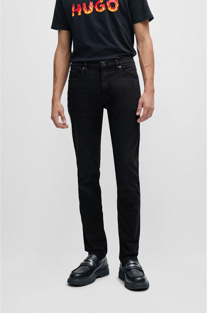 HUGO Herren Jeans 33W / 34L Black008, 33W / 34L Black008