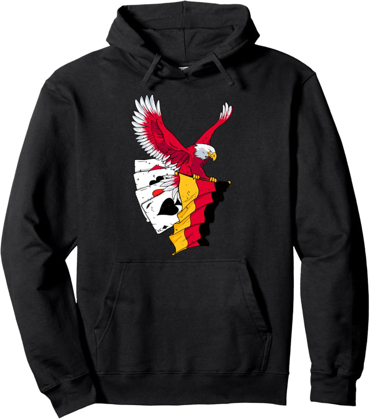 Deutschland Germany Adler Flagge Deutsch Fahne Geschenk Pullover Hoodie