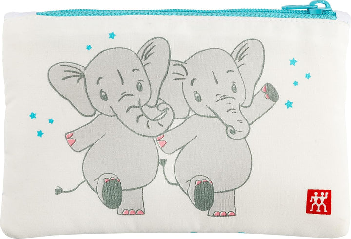 ZWILLING Baby und Kinder Nagelpflegeset, 3-teilig Schonende Nagelpflege Maniküre Geschenk Set Elefan