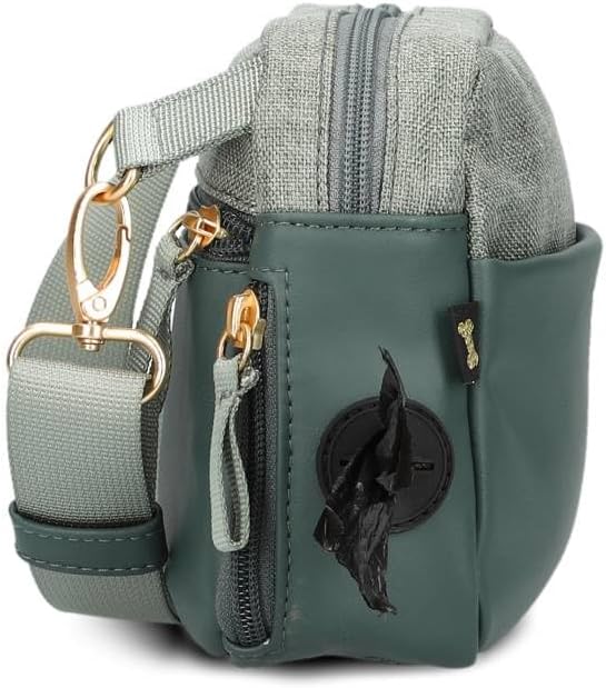 Zwei Hunde Leckerli Tasche Leo LEH50 im modernen Casual Look – Futterbeutel für Hundetraining & Gass