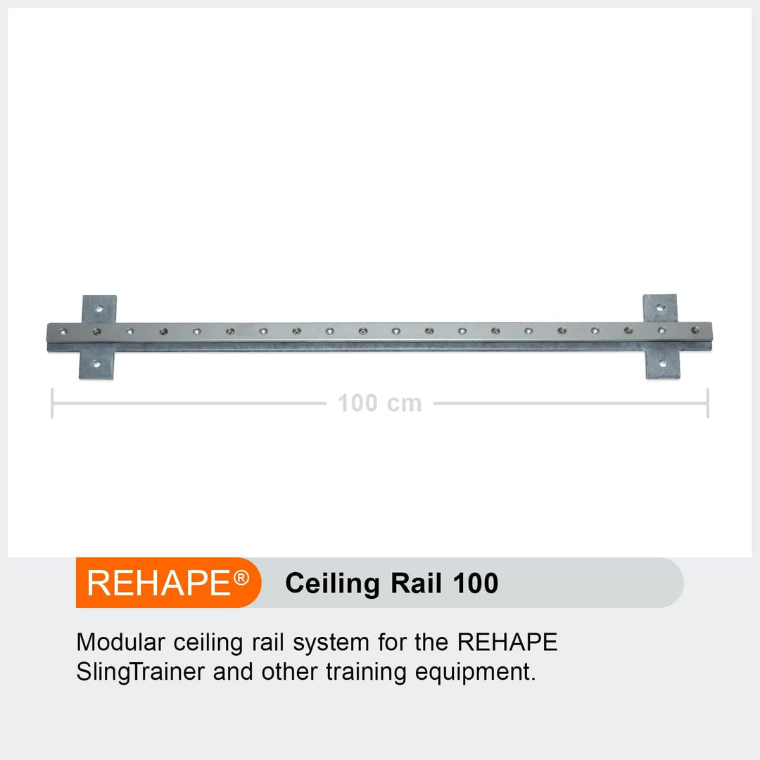 Modulare Deckenschiene - Schienensystem für Trainingsgeräte 100.0 Zentimeter, 100.0 Zentimeter