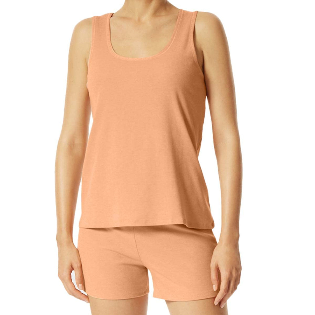 Schiesser Damen Schlafanzug Kurz Pyjamaset 36 Apricot, 36 Apricot
