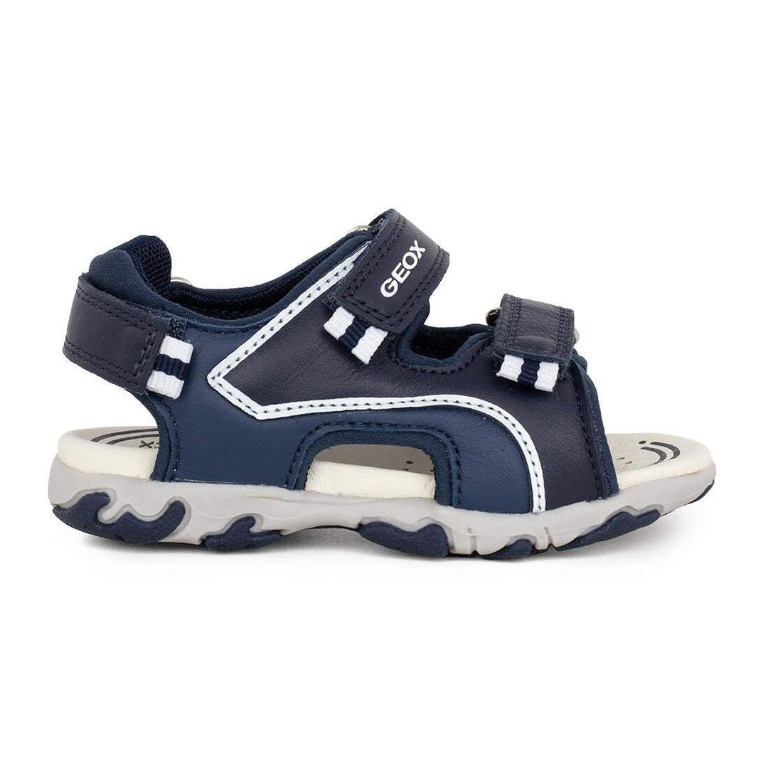 Geox Jungen B Flaffee Boy Sandal 21 EU Navy Avio, 21 EU Navy Avio