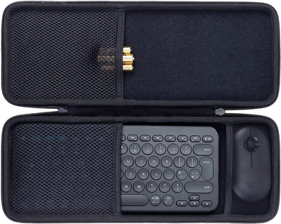 co2CREA Hart case Tasche für Logitech K380 /Pebble Keys 2 K380s Kabellose Bluetooth-Tastatur Pebble