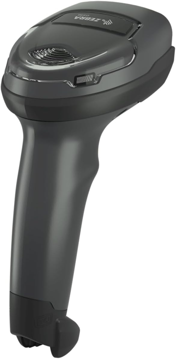 ZEBRA DS4608 Barcodescanner, 2D, SR, USB, RS232, USB-Kit, schwarz