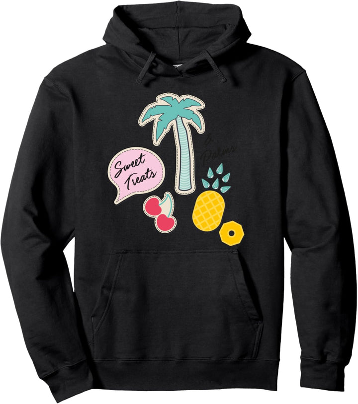 Kawaii Früchte Süssigkeiten Palme Sommer Urlaub Ferien 80er Pullover Hoodie
