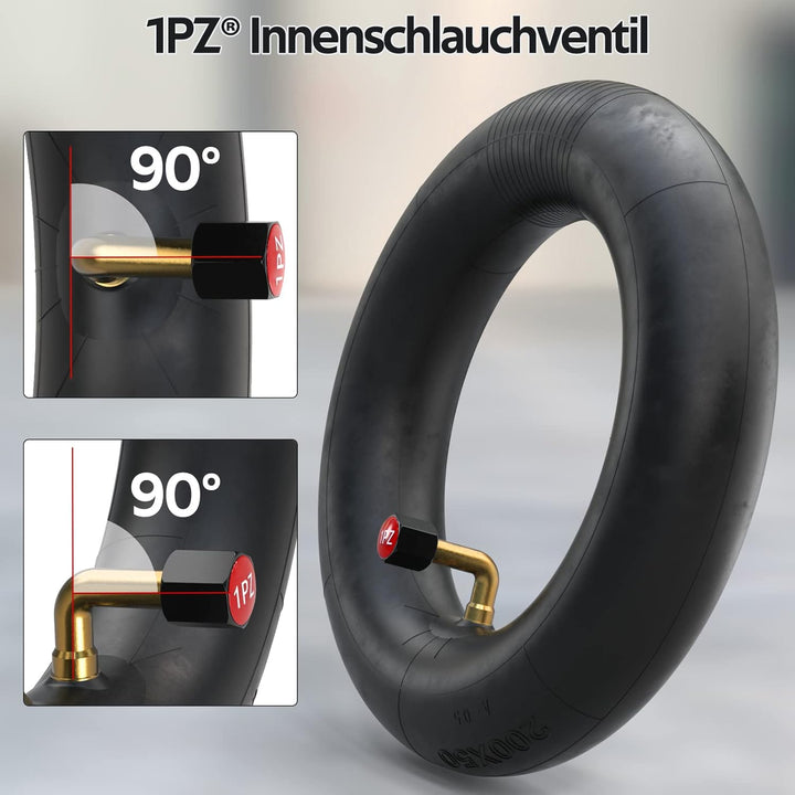 1PZ 2MN-7JW 200x50 Reifen und Schlauch Ersatz für Razor E100 E150 E200 Dune Buggy Schwinn ePunk Elek