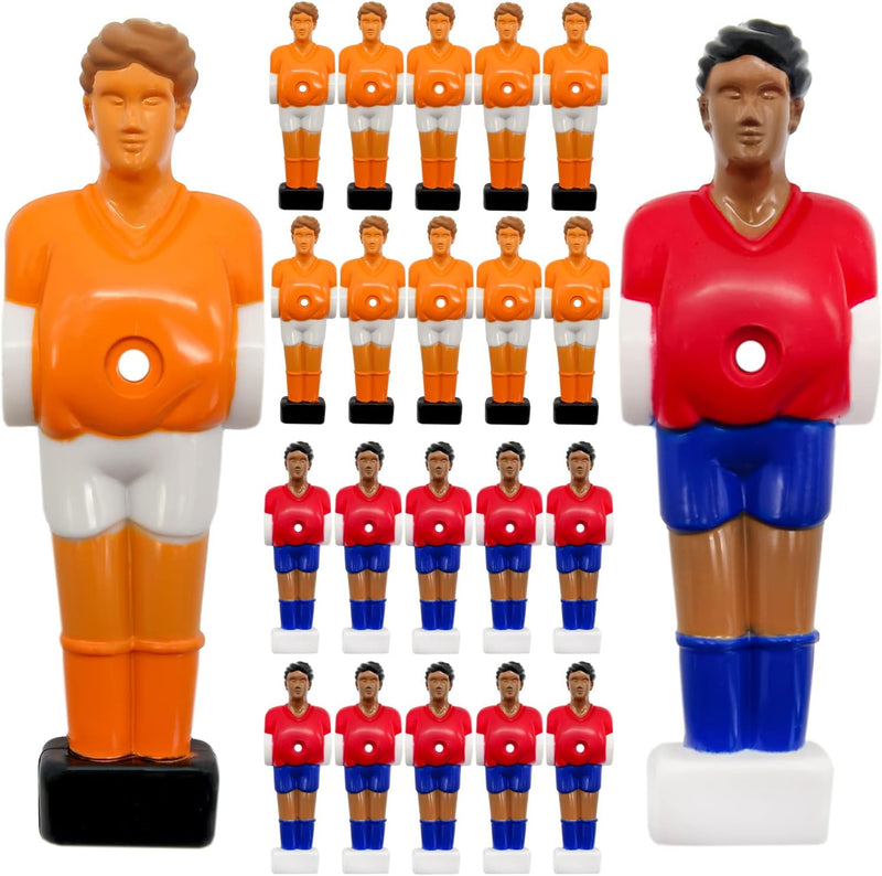 EYEPOWER 22 Tischkicker Figuren 13mm - Niederlande vs. Spanien - Tisch Fussball Kicker Figuren - Tis