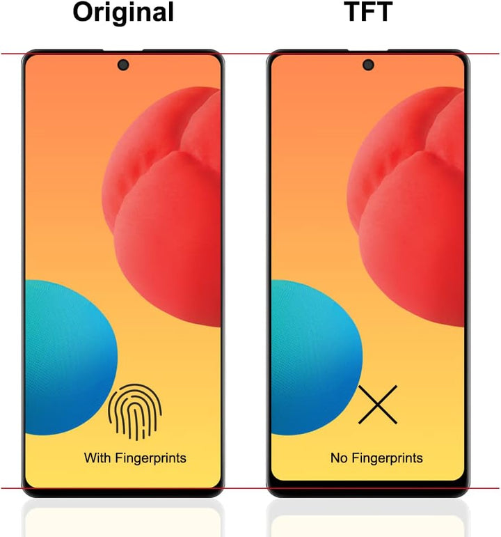 LADYSON LCD-Bildschirm für Samsung Galaxy A52S 5G A528B Ersatz-LCD-Bildschirm SM-A528B TFT LCD Displ