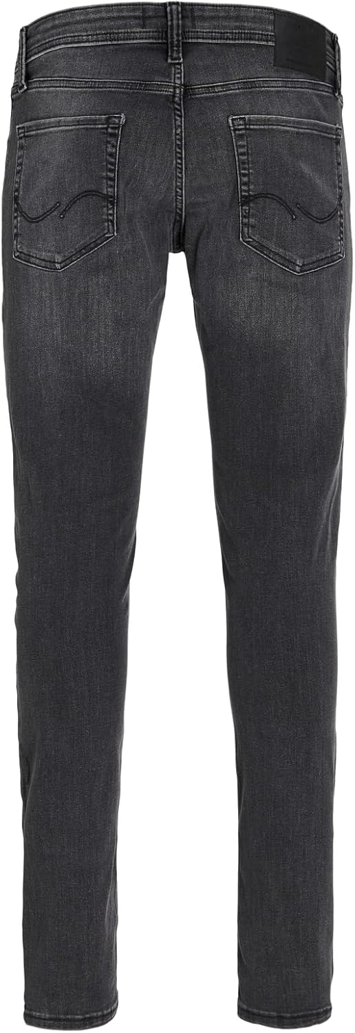 JACK & JONES Male Slim Fit Jeans JJIGLENN JJORIGINAL CB 815 NOOS Slim Fit Jeans 27W / 32L Schwarz, 2